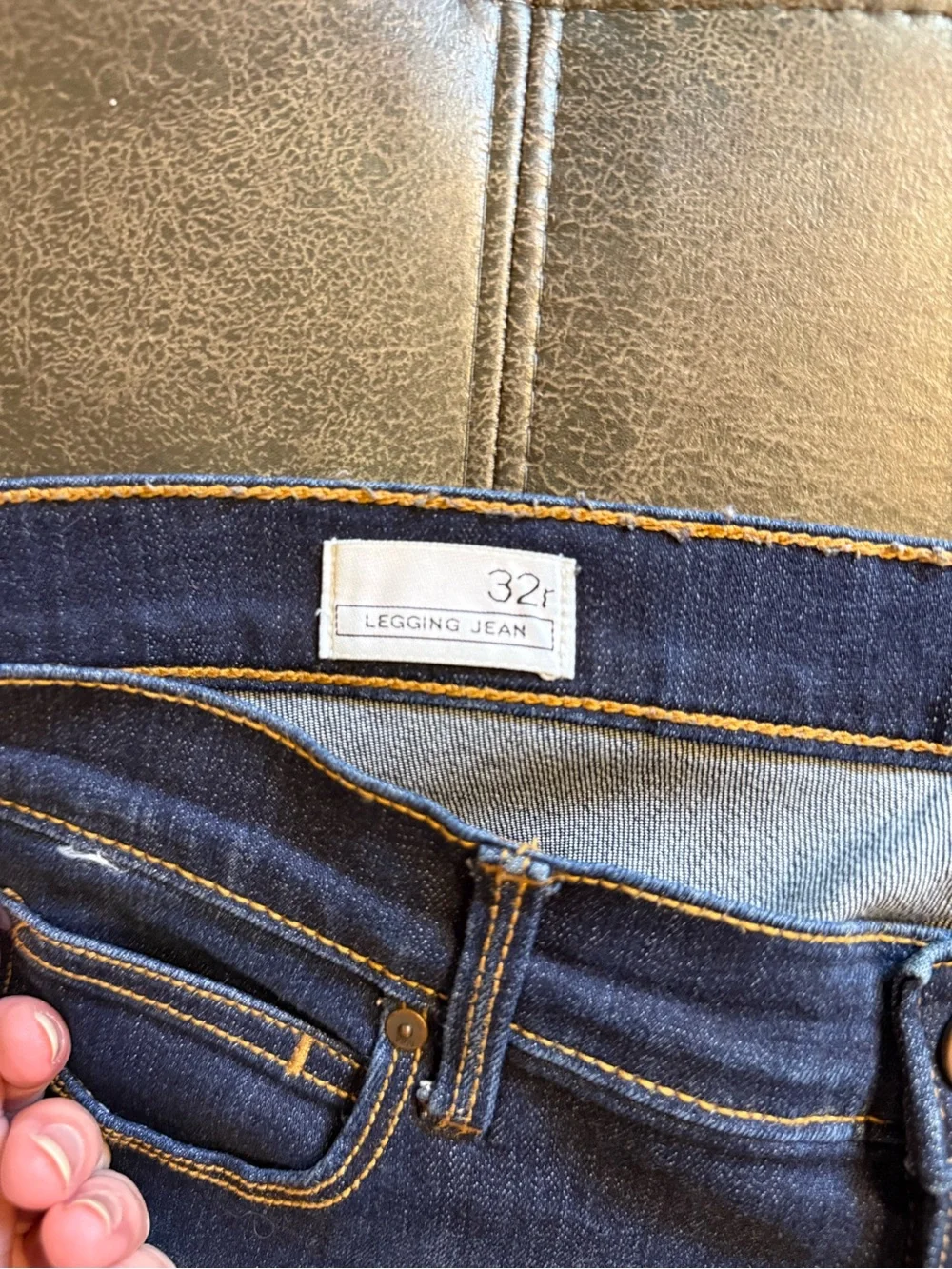 2010s Era Gap 1969 Dark Wash Legging Skinny Jeans